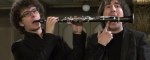 Esecuzioni del clarinettista Alessandro Beverari